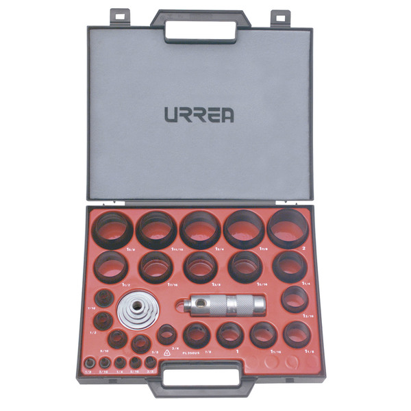 Urrea Hollow Punch From 1/8” to 2” Set 27Pc 49902
